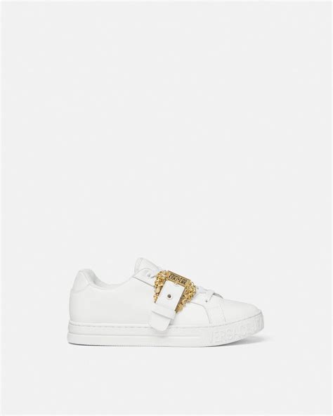 935691 versace|Court 88 Couture1 Sneakers White,Print .